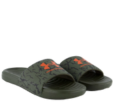 Chinelo Under Armour Ansa Graphic - Verde / Laranja - Masculino
